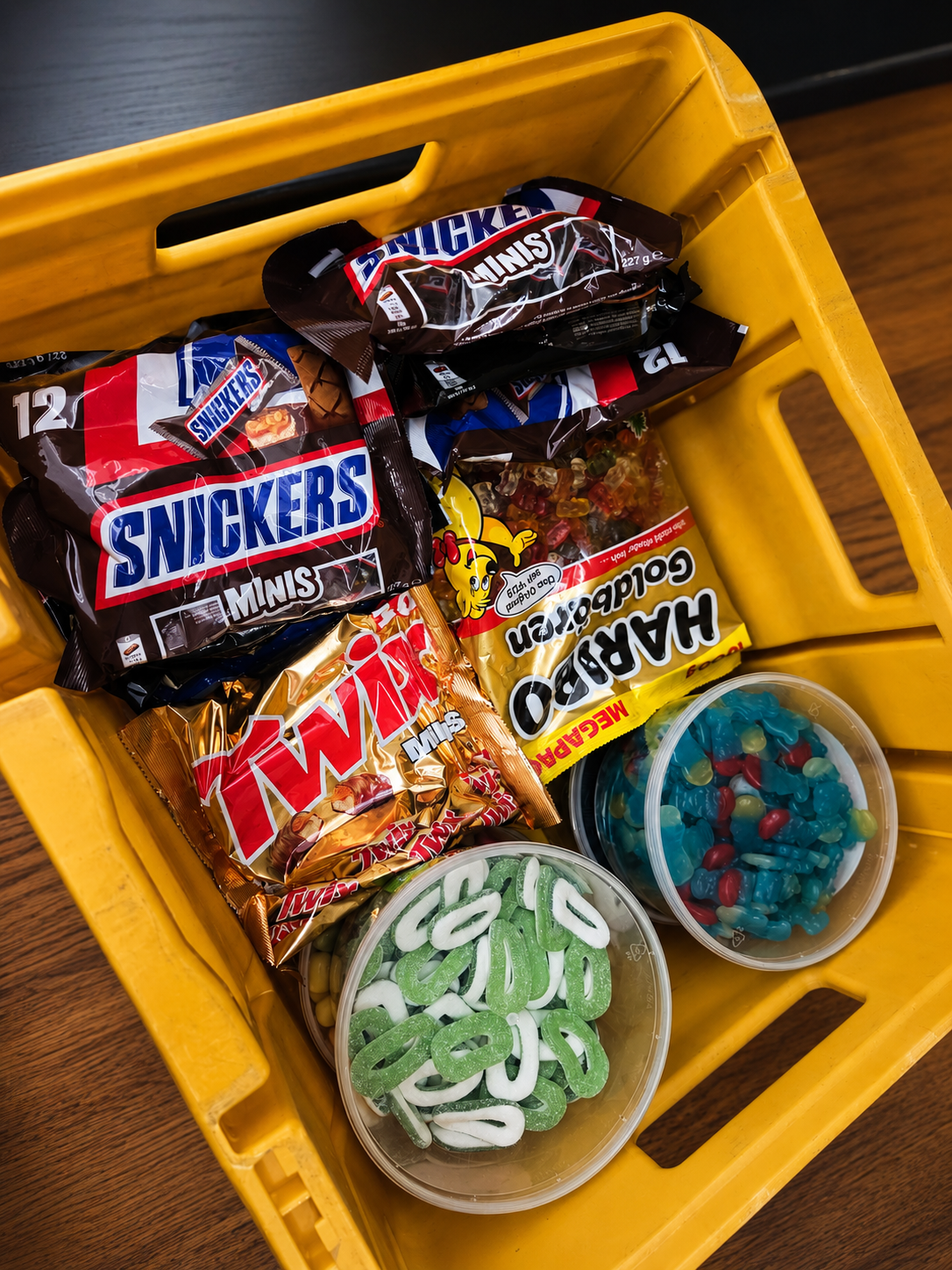 CandyBar nimmt Form an.